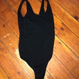 Black body suit